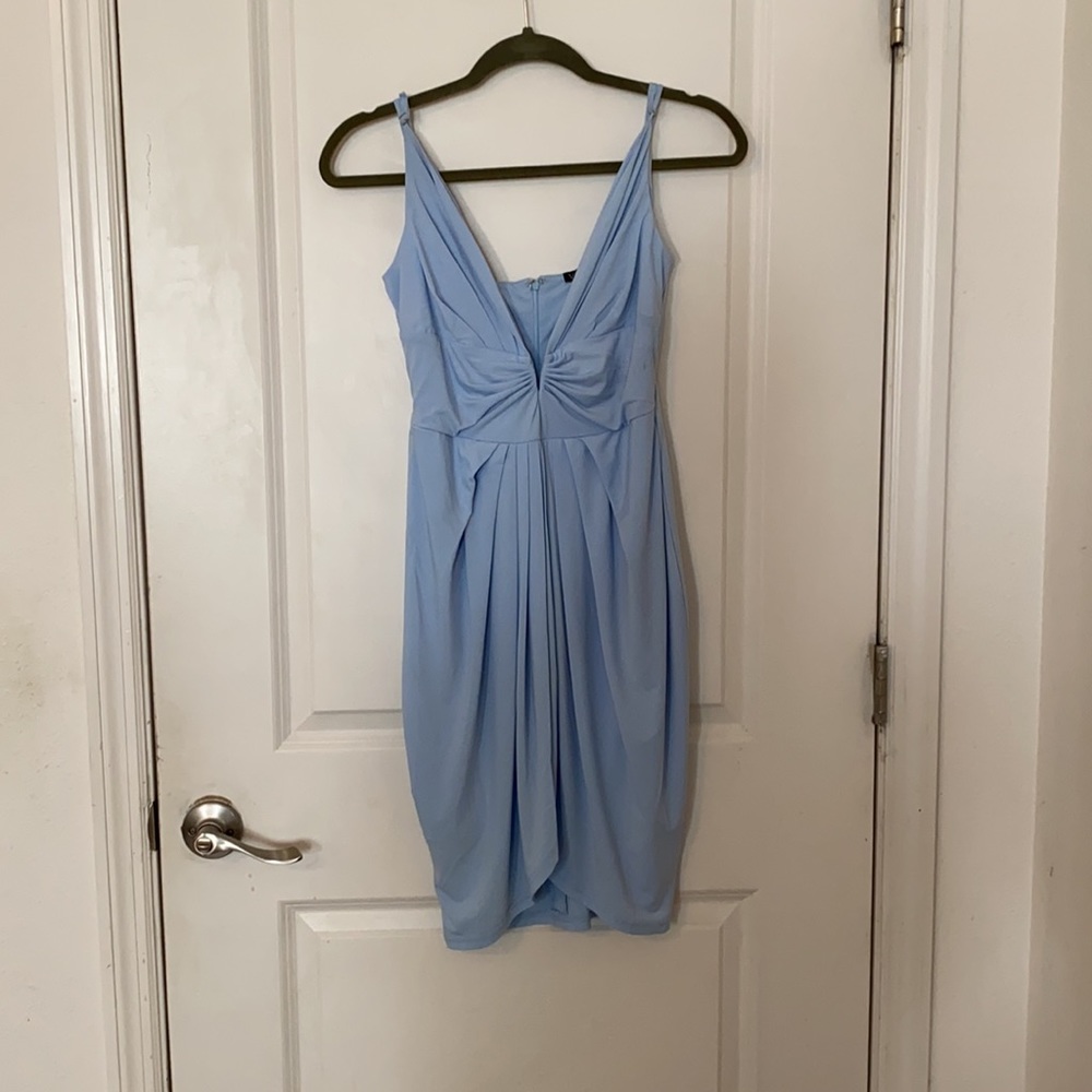 Blue dress